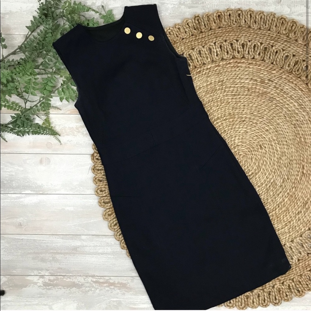 Tory Burch Navy Blue Dress